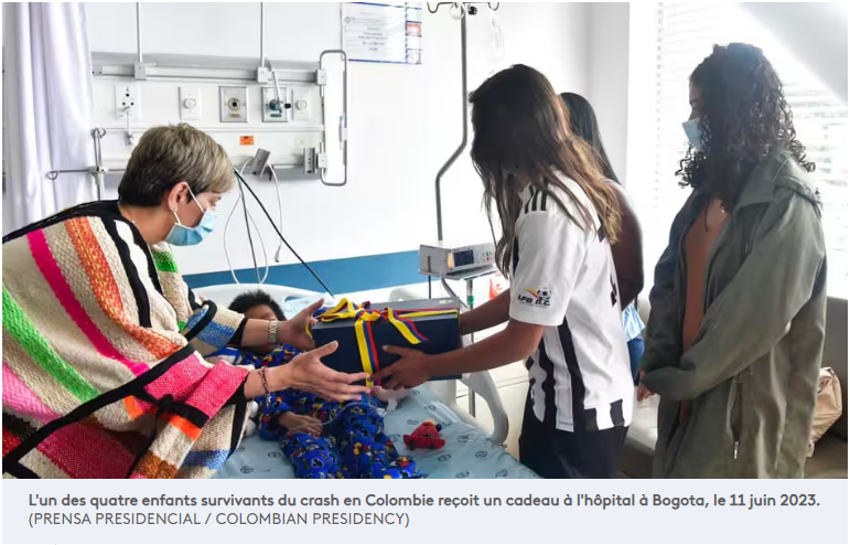 Colombie Comment Quatre Enfants Ont Ils Pu Survivre Jours Seuls