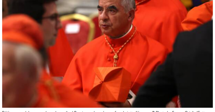 Déjà un scandale au conclave : le cardinal Becciu condamné pour fraude jette l'éponge