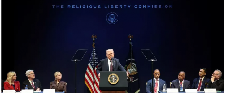 États-Unis : La Commission pour la liberté religieuse de Trump se réunit pour une audience finale : « la séparation de l'Église et de l'État n'existe pas »'